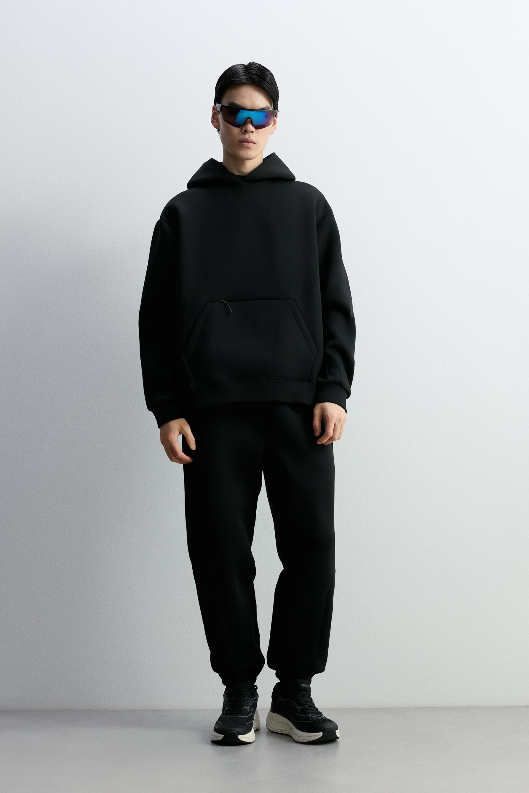 Pantalón efecto neopreno side cut X-365