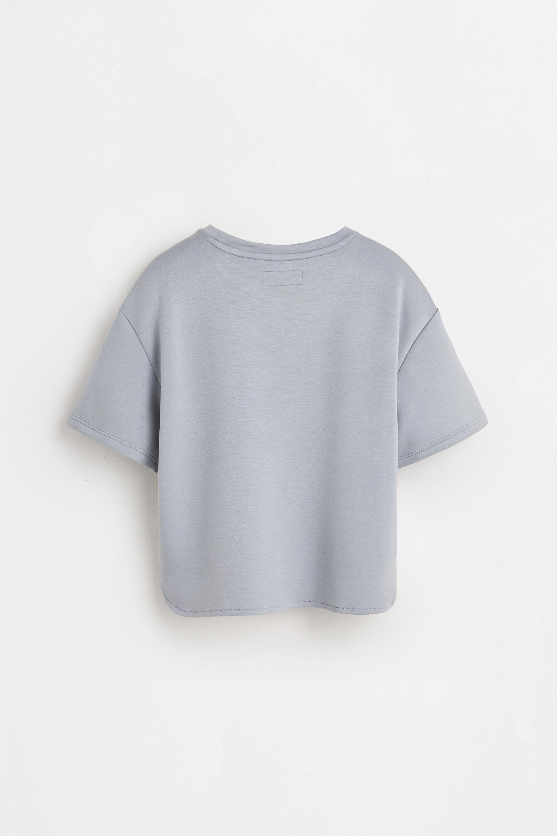 Viscose T-shirt — SAGE GREEN