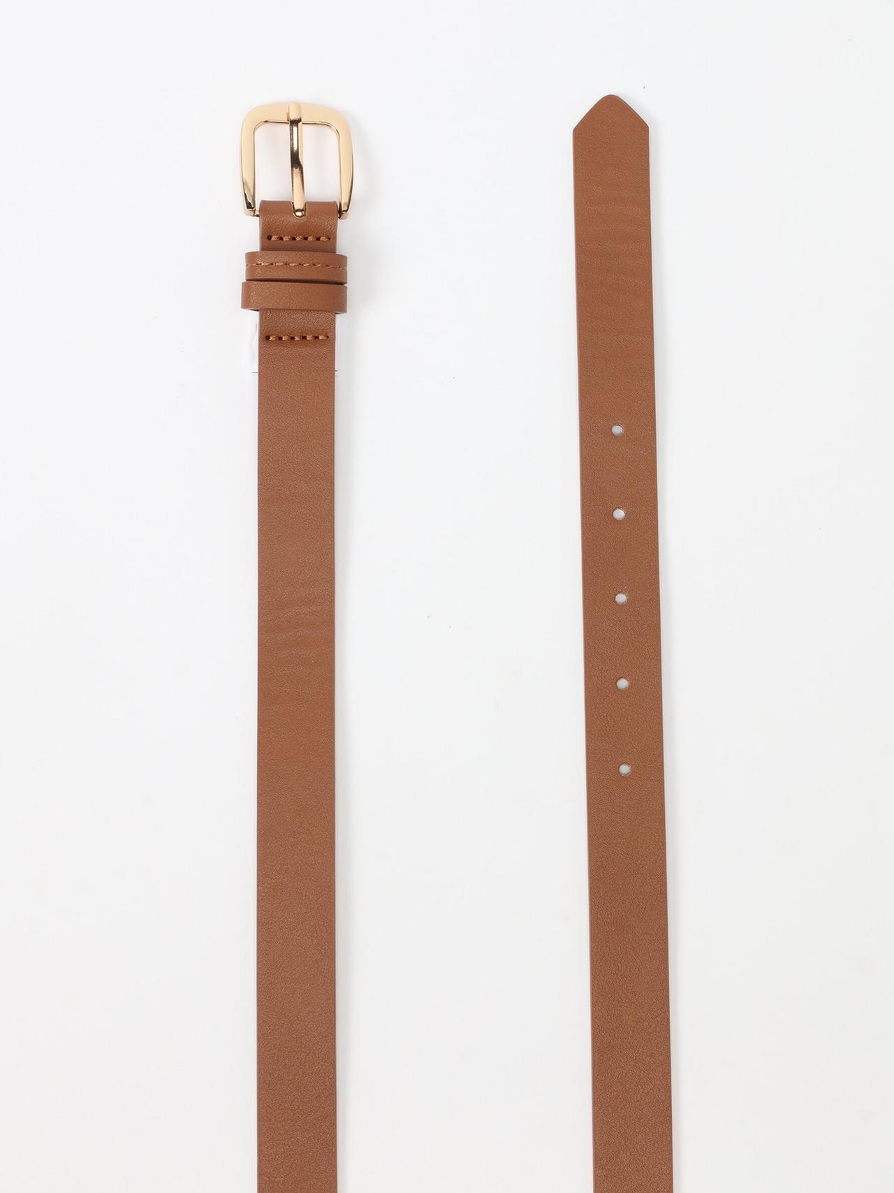 Basic belt — BROWN