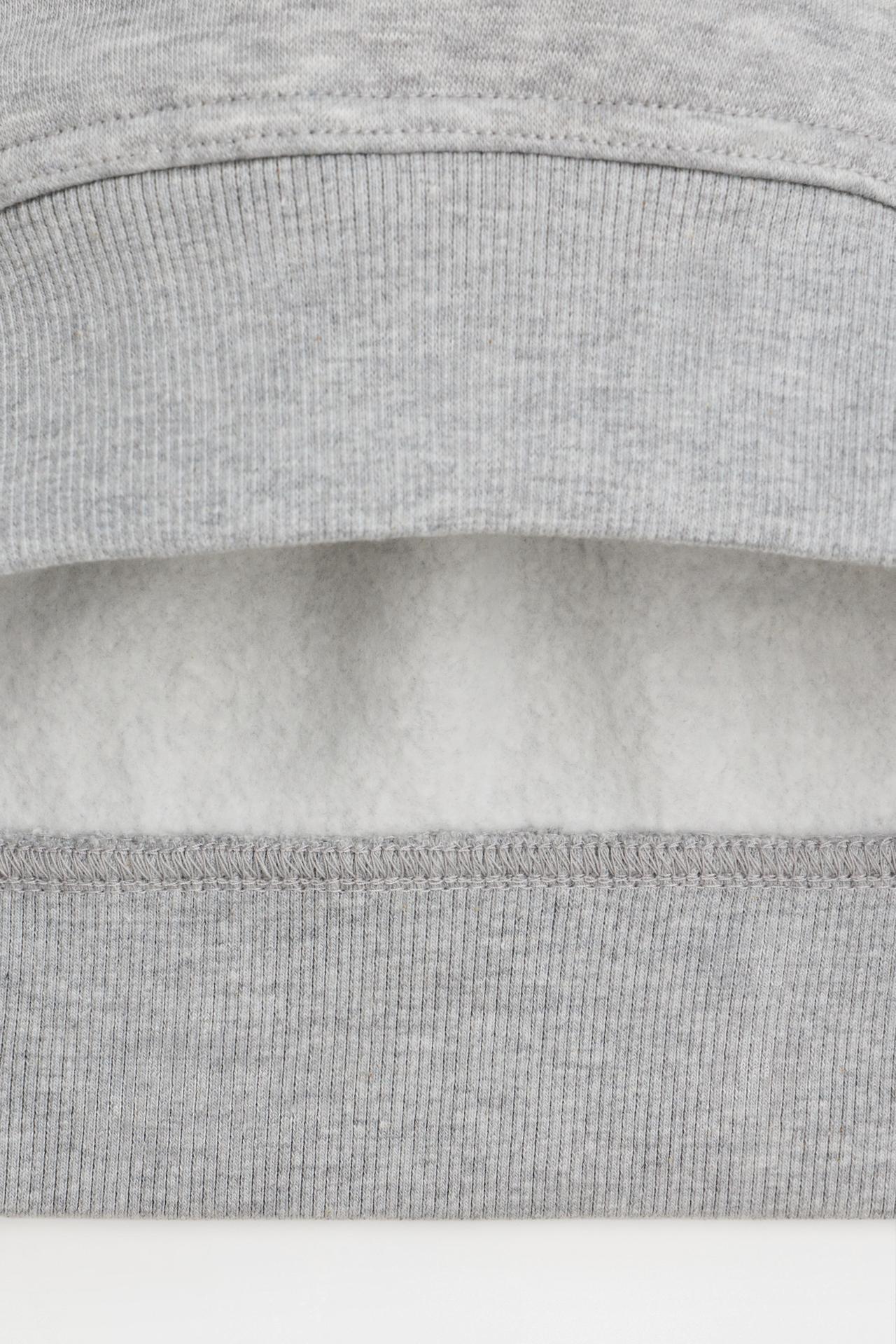 Hoodie — GREY MARL