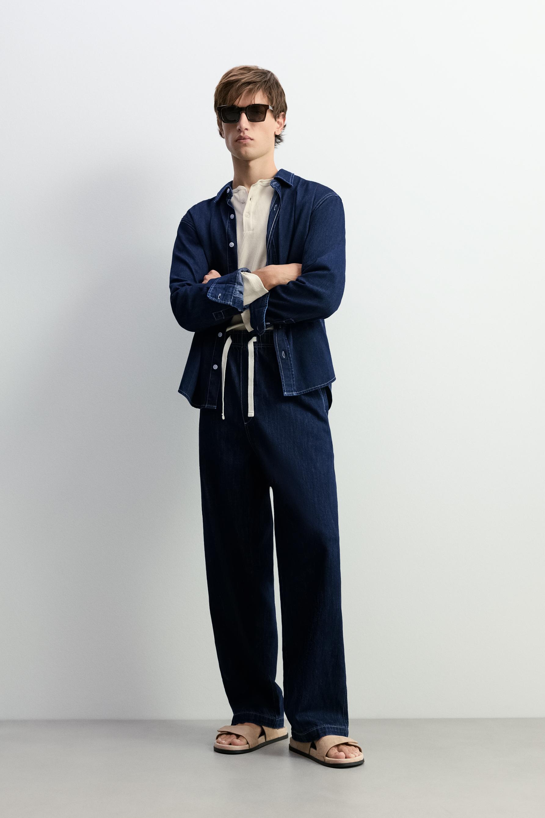 Baggy jogger jeans — BLUE