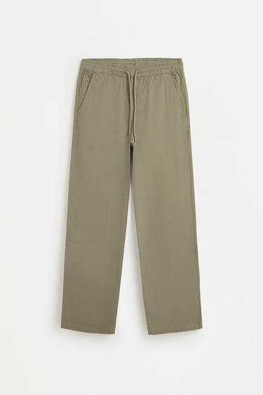 Slim fit jogger trousers — KHAKI 4
