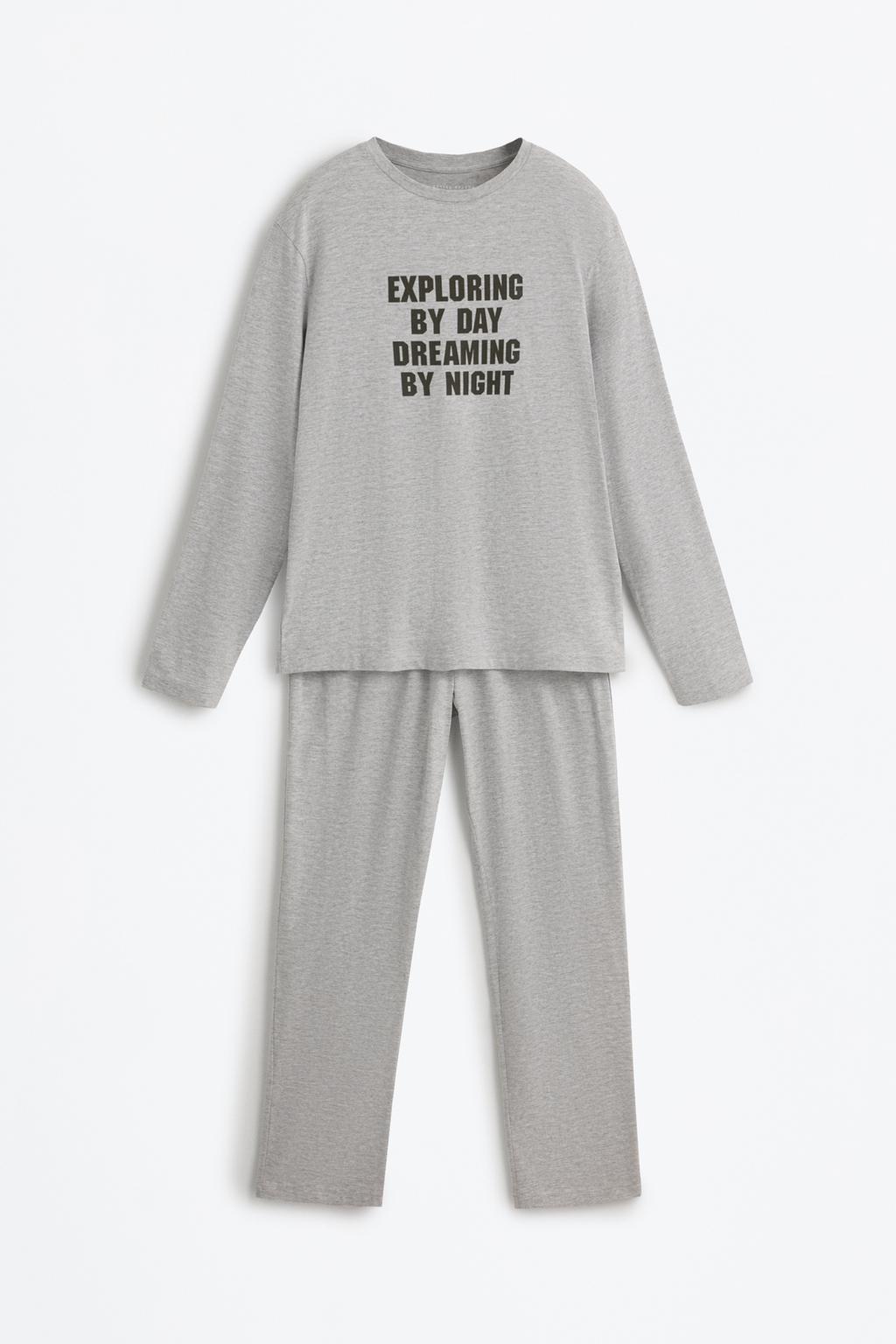 Long printed pyjamas