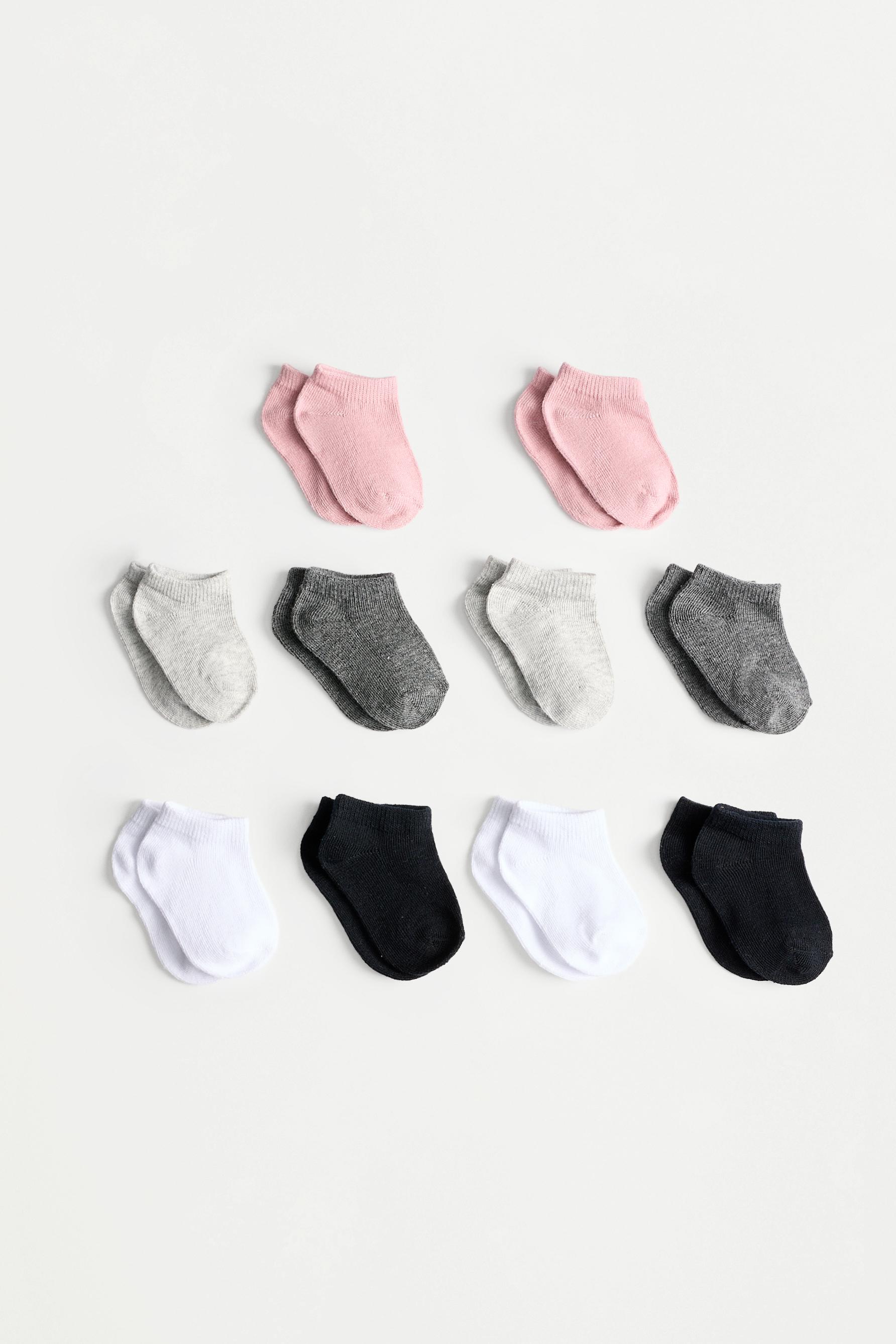 Ankle socks (Pack 10) — PINK