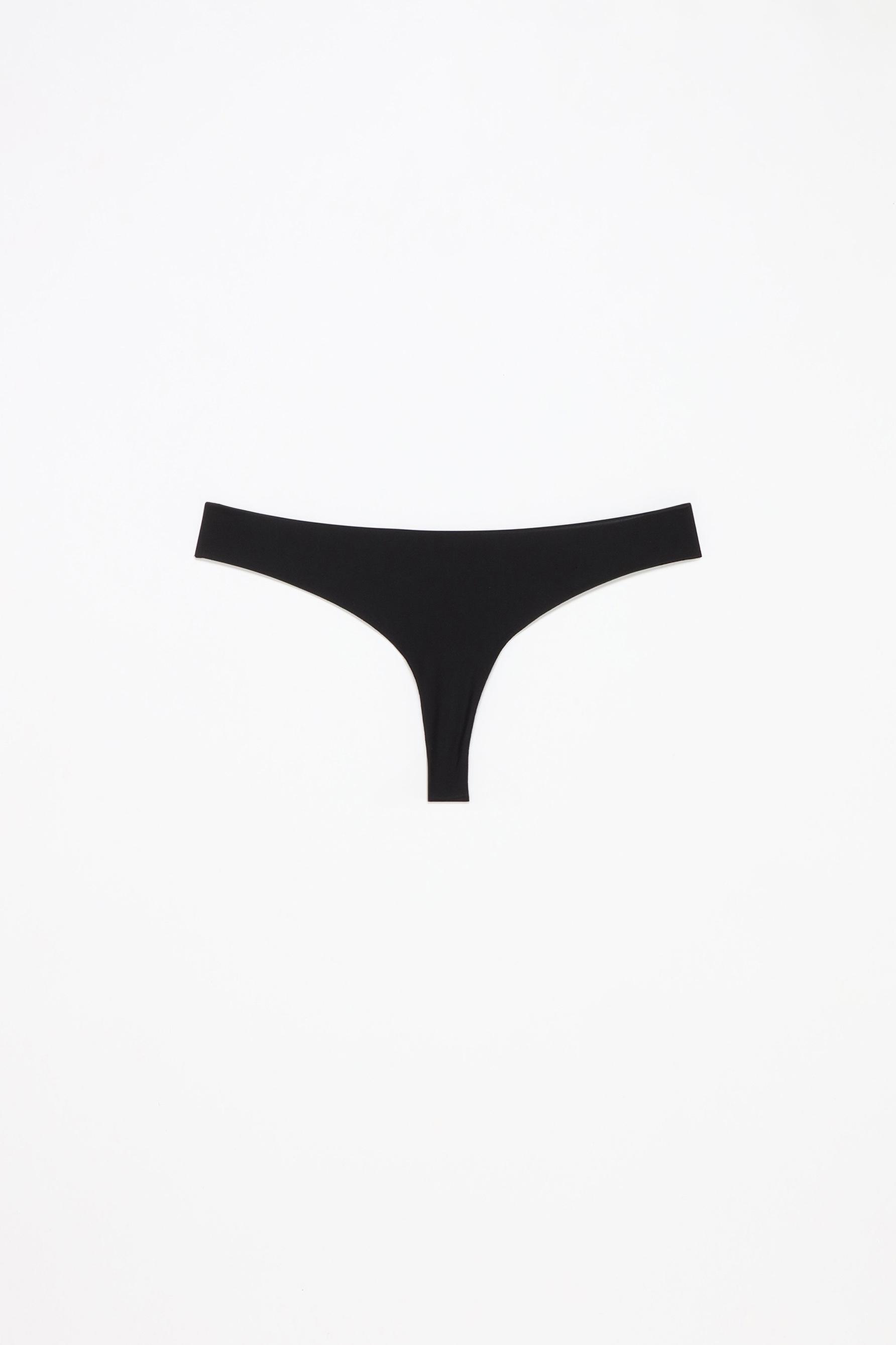 3-Pack of microfibre thongs — WHITE