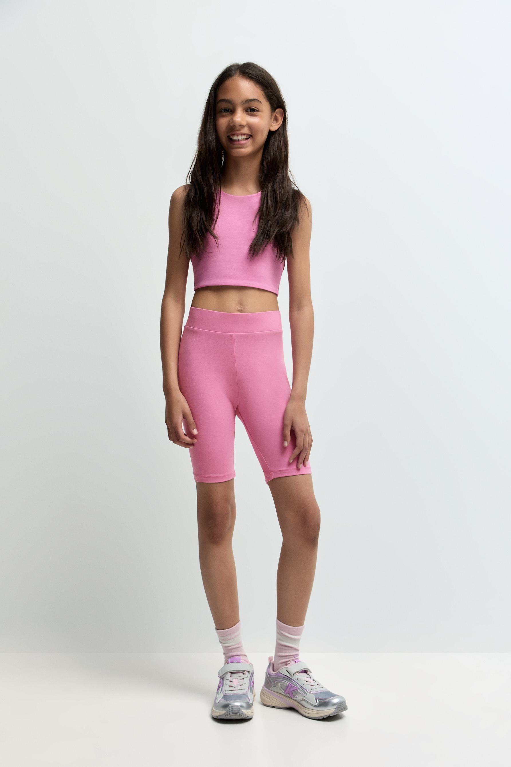 Set deportivo top y legging ciclista