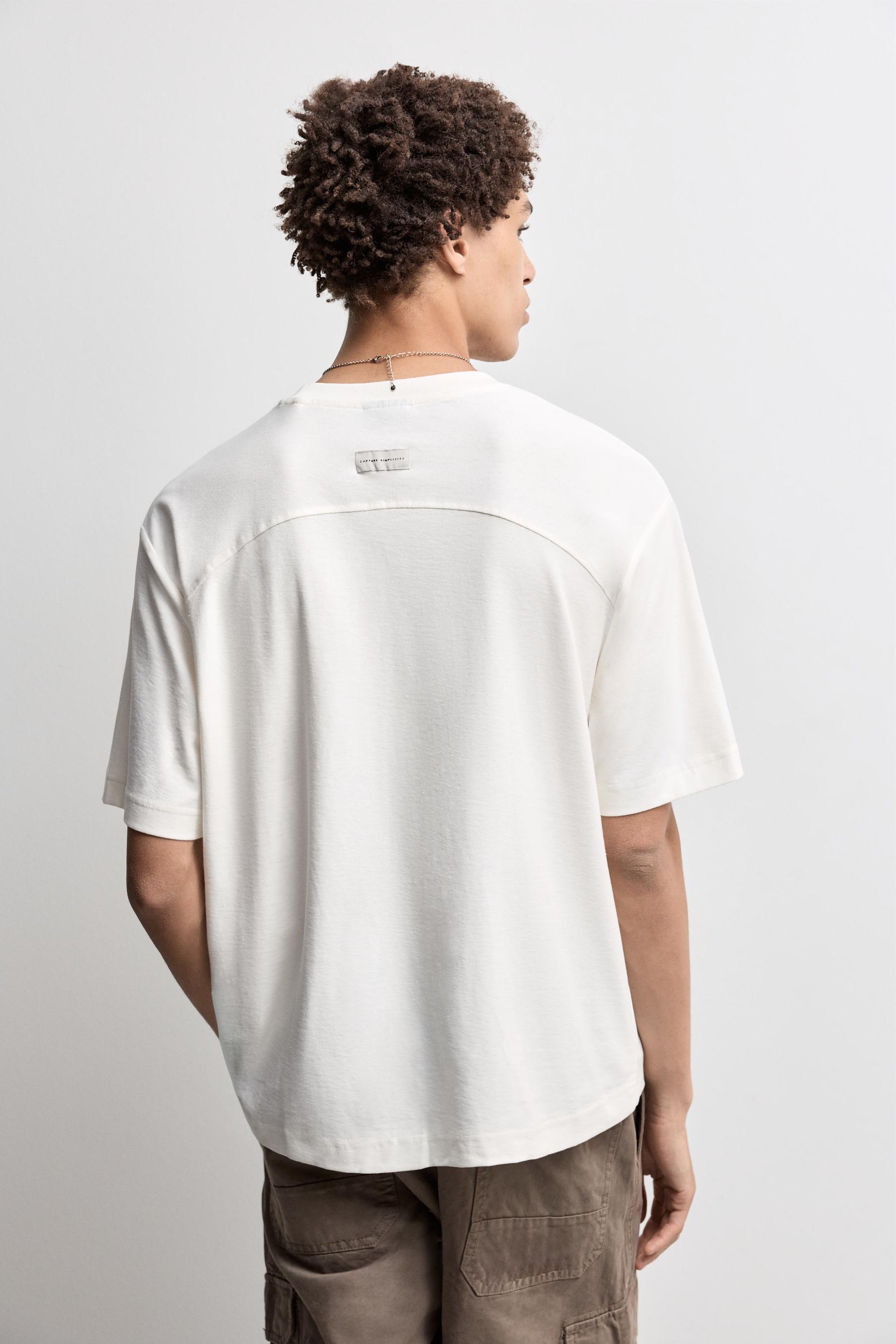 Oversized printed T-shirt — OFF WHITE