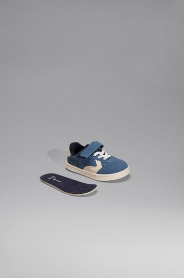 Combined barefoot sneakers — WASHED BLUE 4