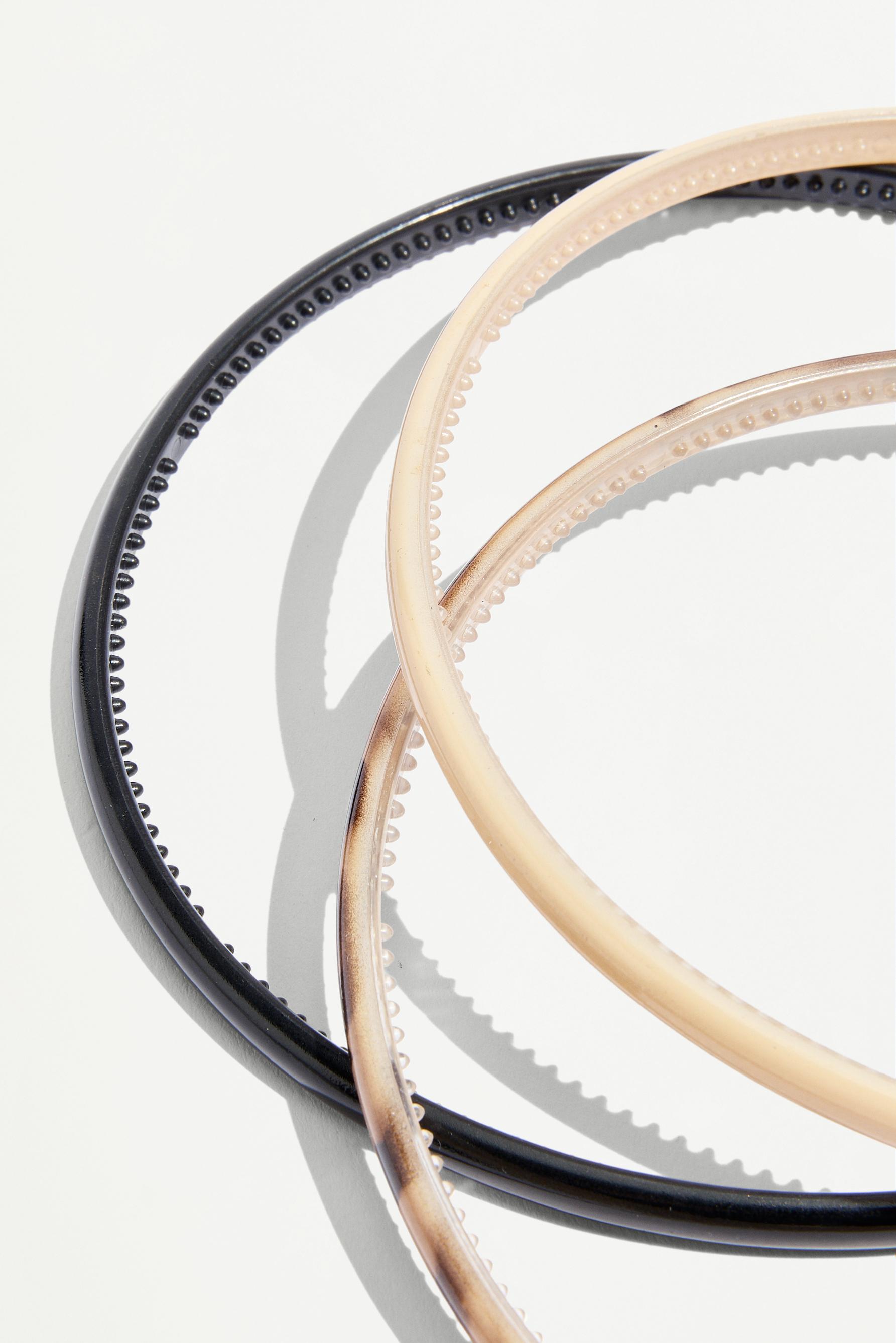Assorted Headbands (3-Pack) — TORTOISESHELL
