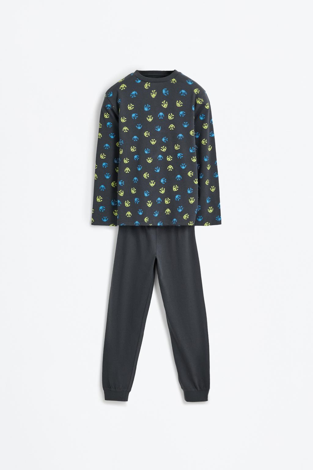 Long printed pyjamas