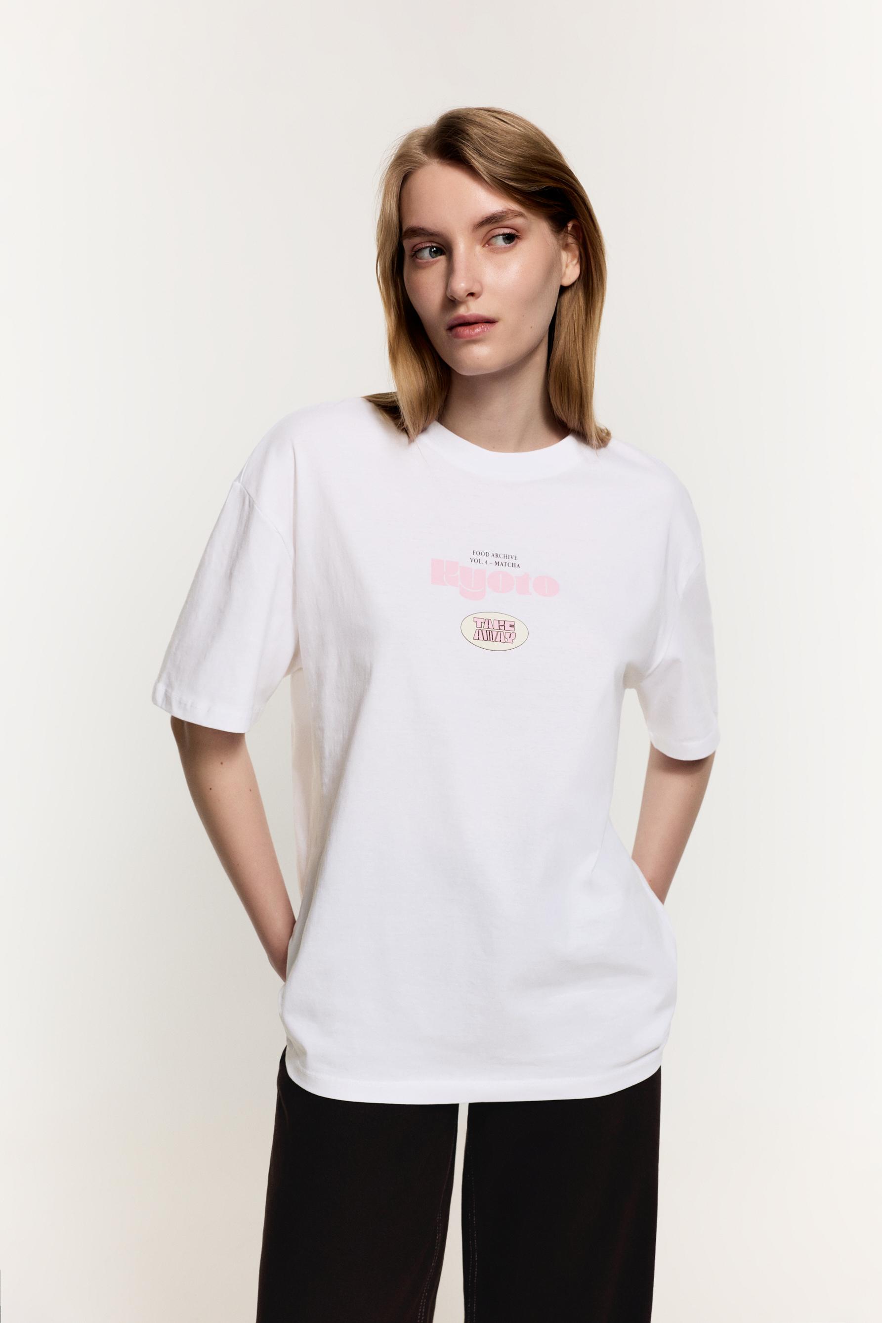 Camiseta oversize estampados