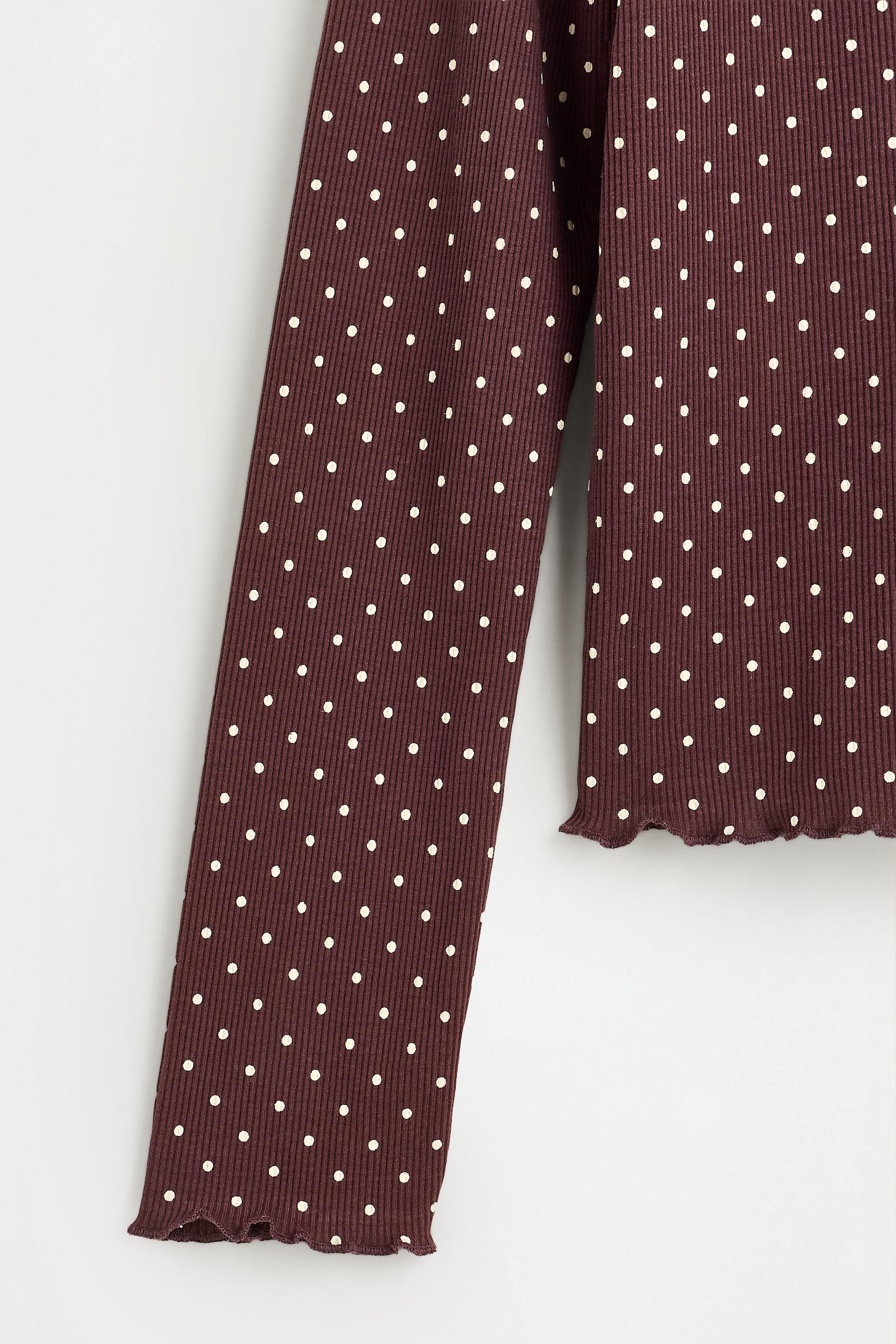 Long printed pyjamas — BROWN