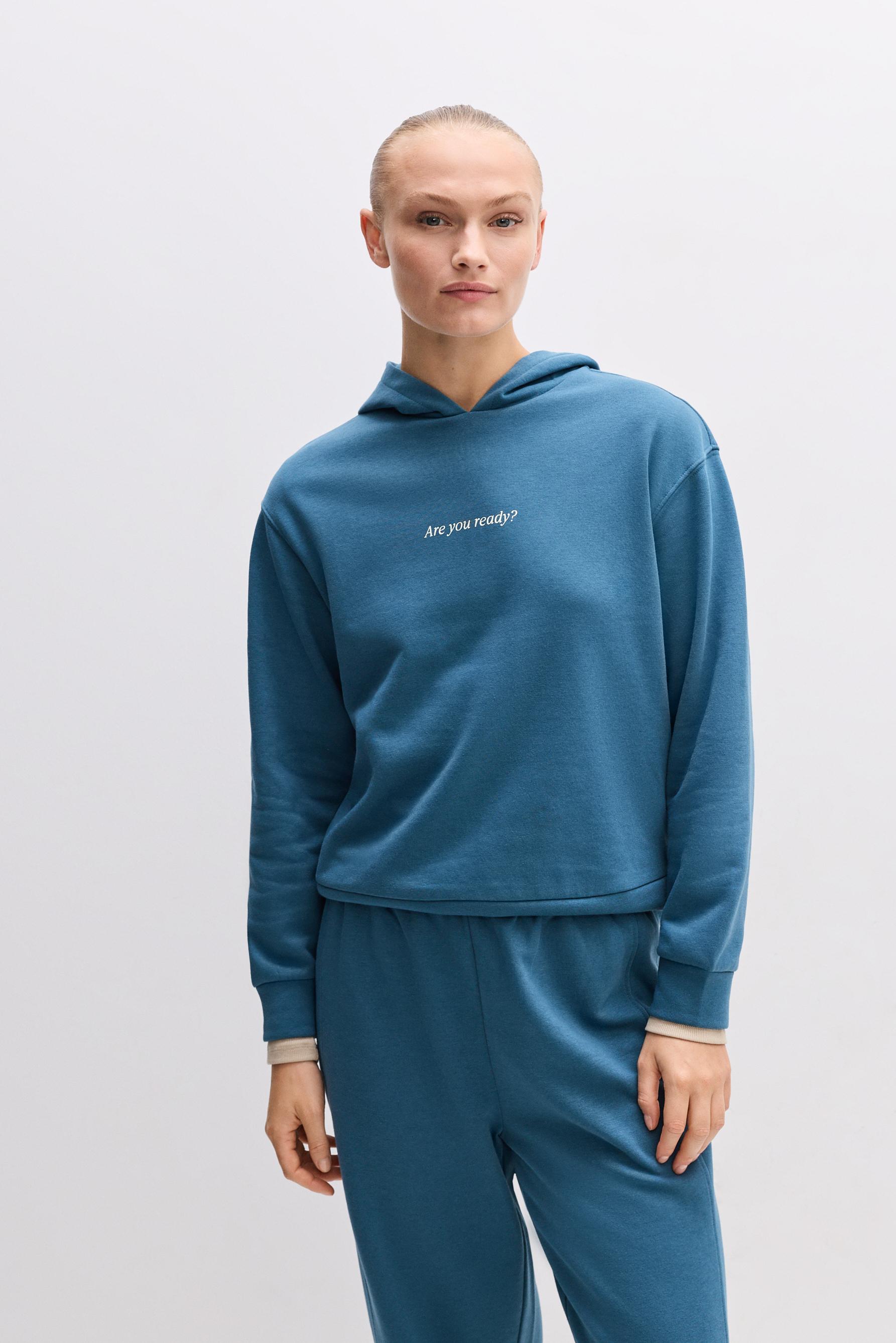 Sudadera deportiva estampada