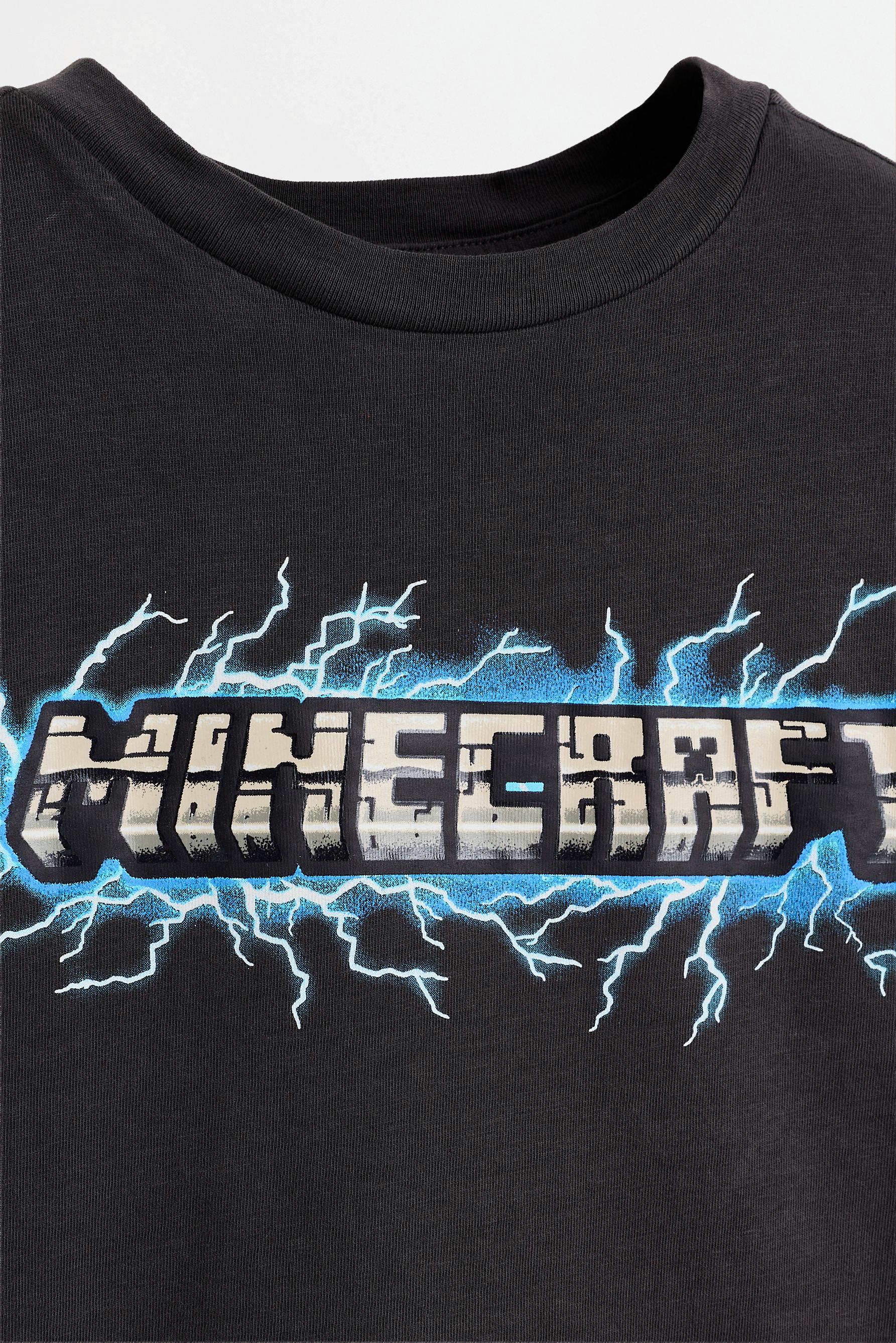Minecraft T-shirt — GREY