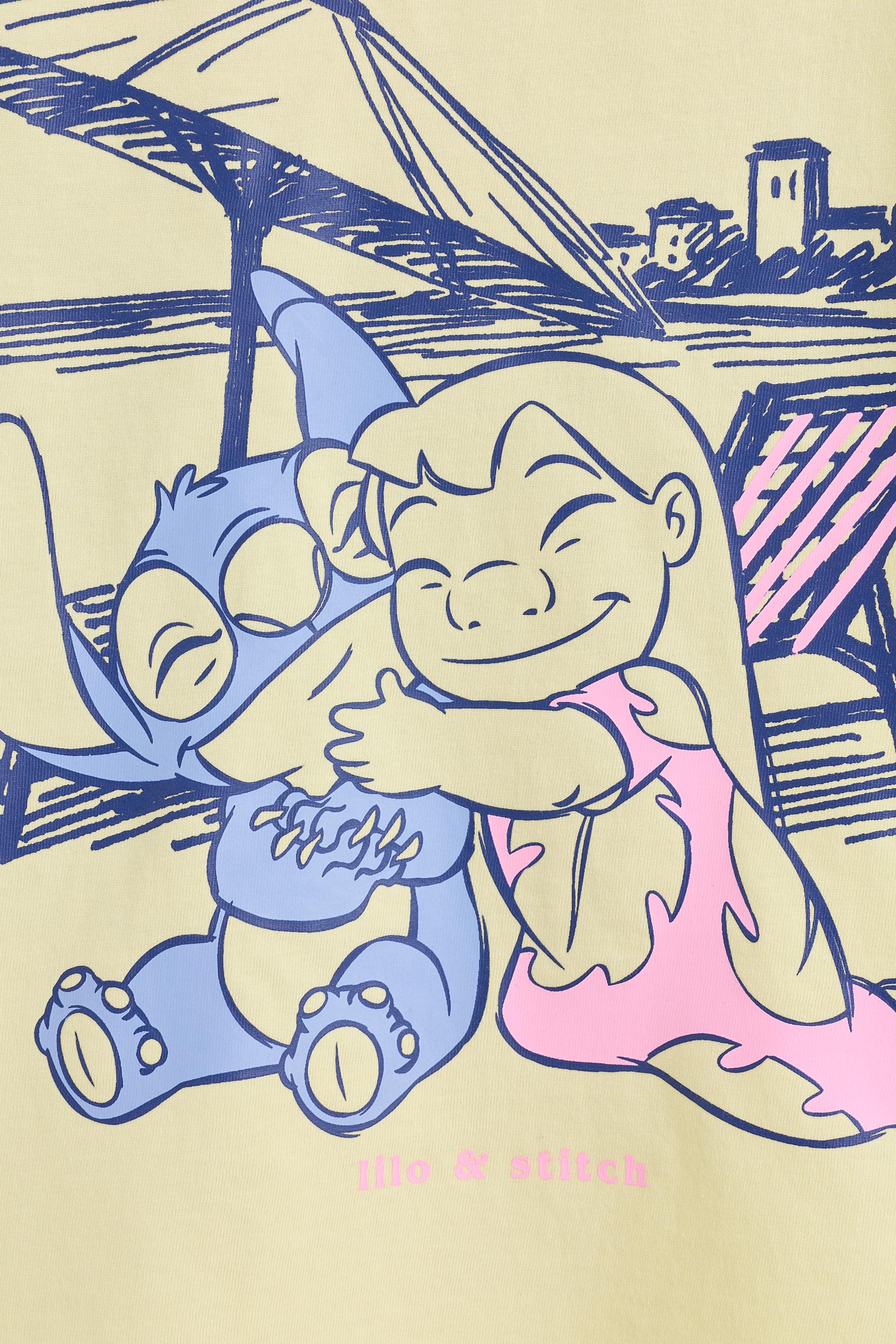 Lilo & Stitch ©Disney T-shirt — YELLOW/WHITE