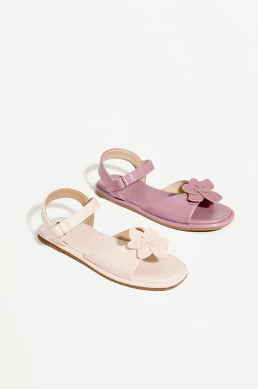 FLORAL SANDALS — RED 5