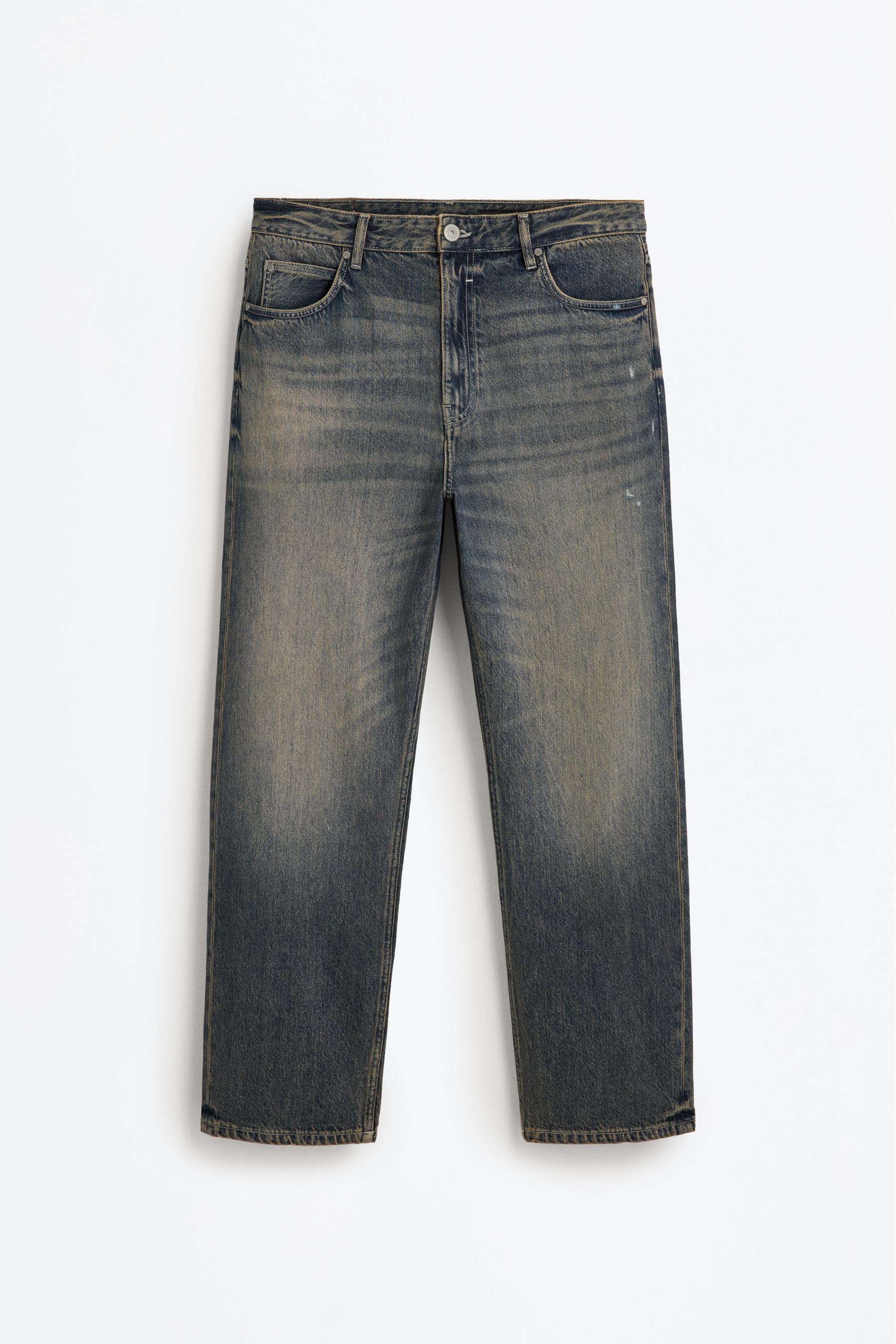 Baggy jeans — FADED PETROL BLUE