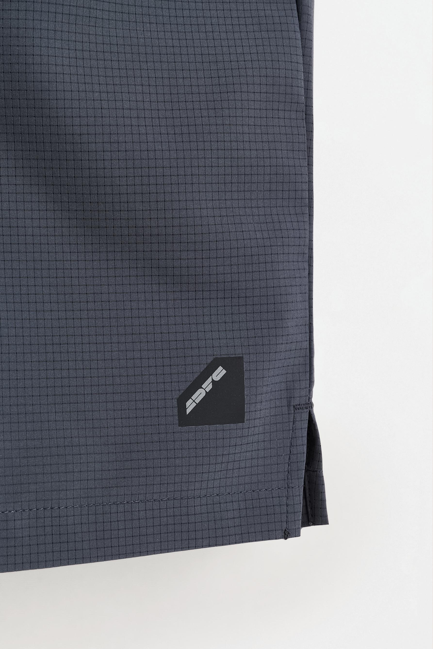 Bermuda sports shorts — STEEL BLUE